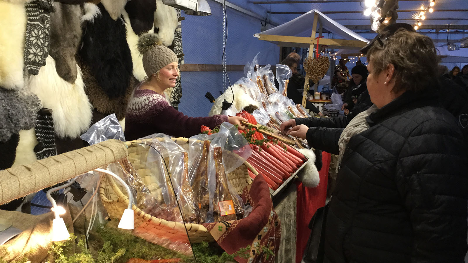 Julmarknad på Wapnö Gård